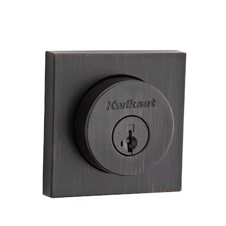 Kwikset Kwikset: Halifax DoubleCylinder Deadbolt with Smartkey Technology / Venetian Bronze KWS-159-SQT-SMT-11P